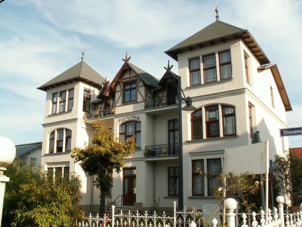 Villa Pippingsburg Am Strand هيرينجسدورف المظهر الخارجي الصورة